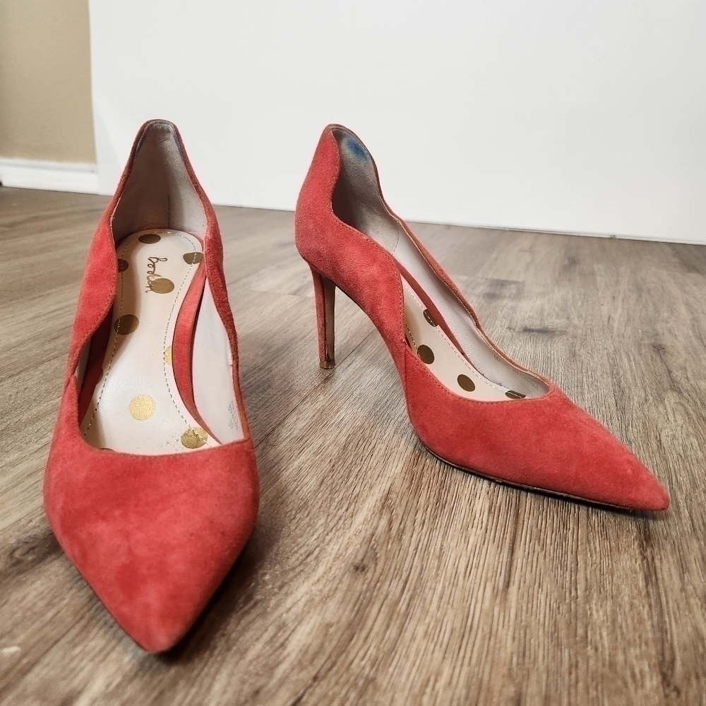 Boden Coral Leather Pumps in Size 39 (US 8)